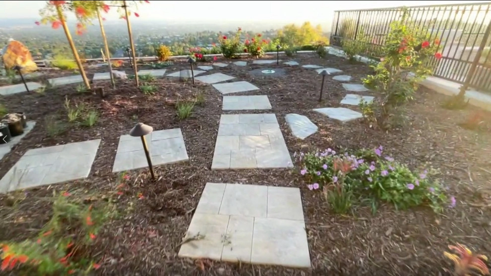 Xeriscape & Native Garden with Waterfall by My Garden: Landscape Design By Wayne - Photo 23