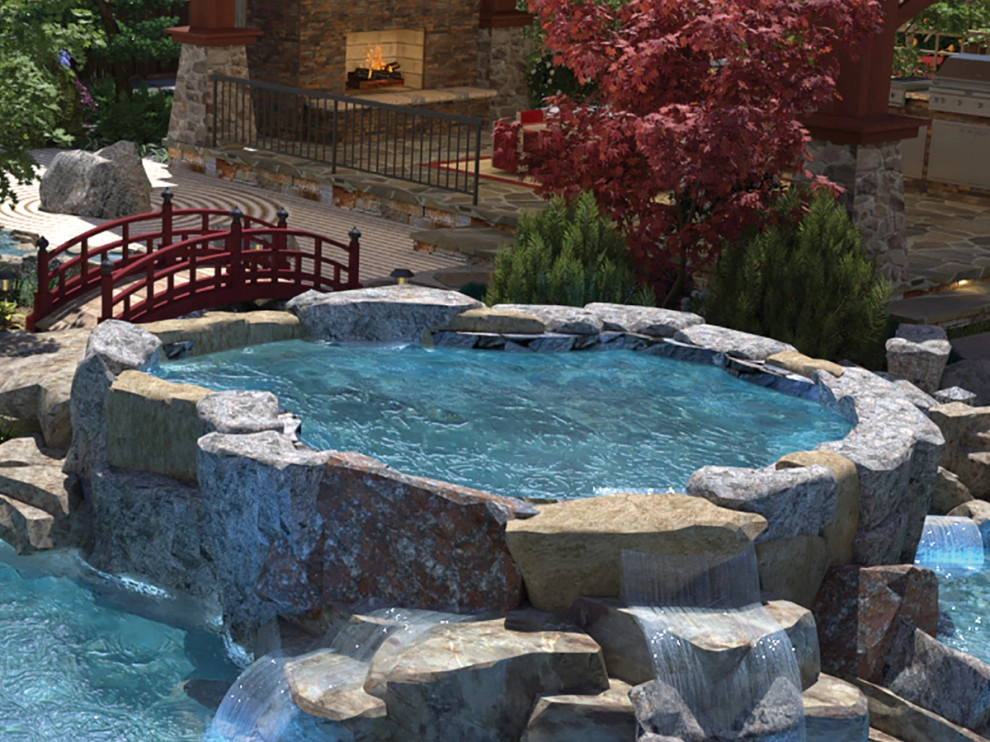 Asian Garden with Koi Pond by My Garden: Landscape Design By Wayne - Photo 23