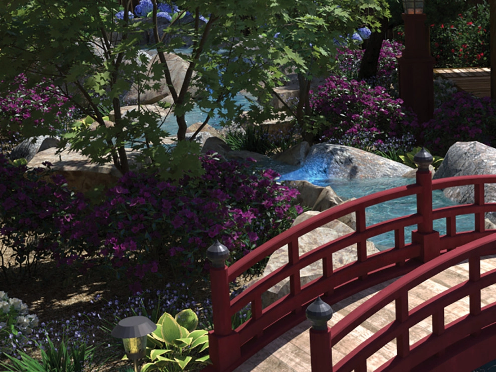 Asian Garden with Koi Pond by My Garden: Landscape Design By Wayne - Photo 25