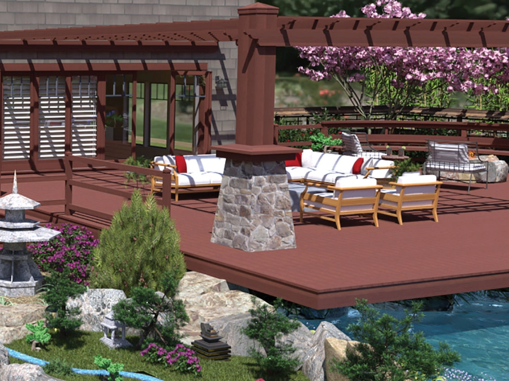 Asian Garden with Koi Pond by My Garden: Landscape Design By Wayne - Photo 34
