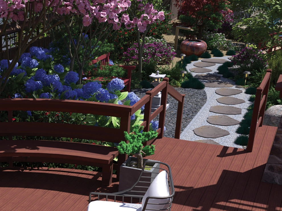 Asian Garden with Koi Pond by My Garden: Landscape Design By Wayne - Photo 22