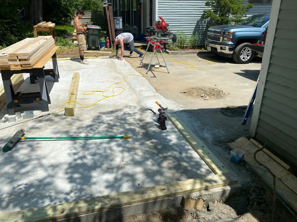 Dual Vehicle Garage Structure/Completion by Locke It In Construction - Photo 14