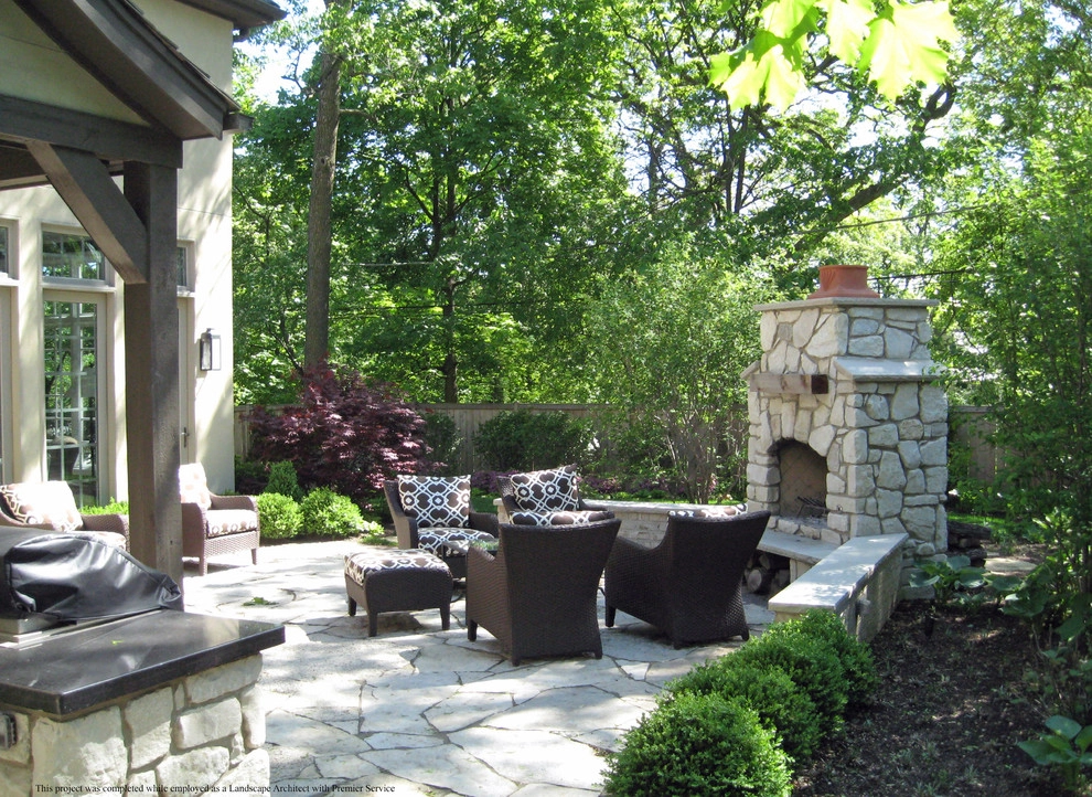Oak St. Residence - Hinsdale, IL by Myers + Co. Landscape Architecture - Photo 2