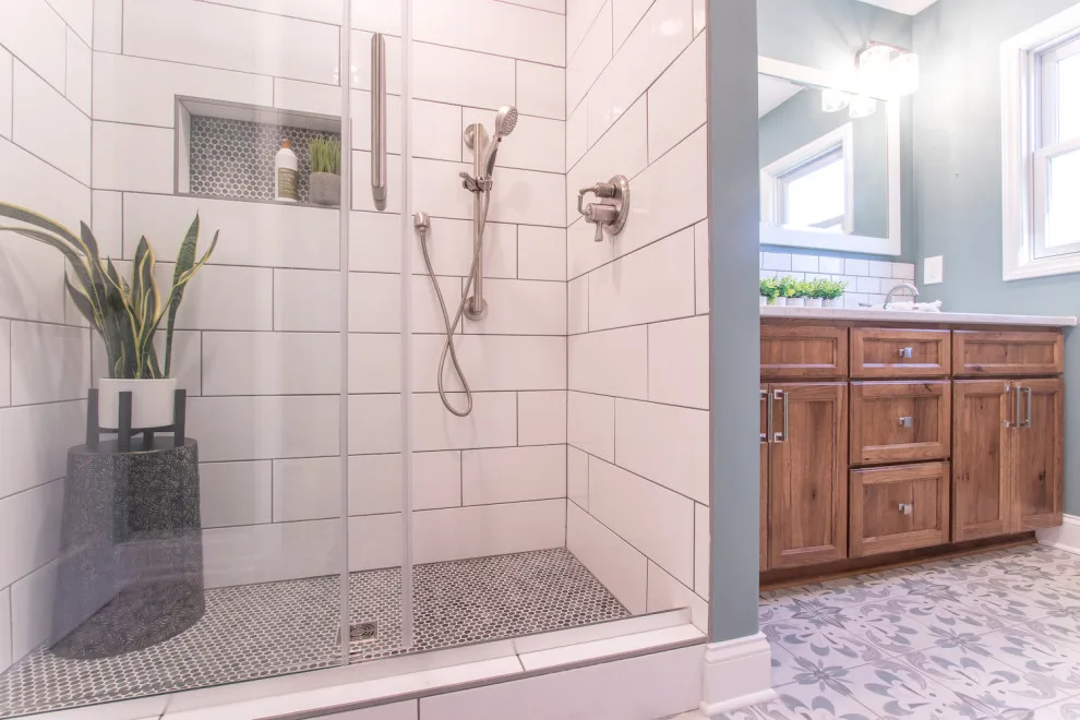 Two Master Bathrooms by Blue Ridge Design Build - Photo 6