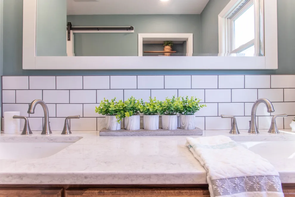 Two Master Bathrooms by Blue Ridge Design Build - Photo 12
