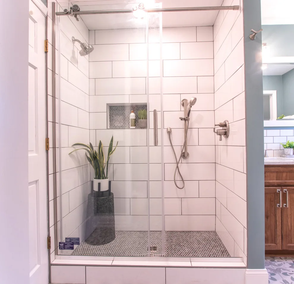 Two Master Bathrooms by Blue Ridge Design Build - Photo 11