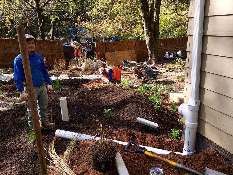Falls Church Backyard by Native Plant Landscape Design Corp - Photo 3