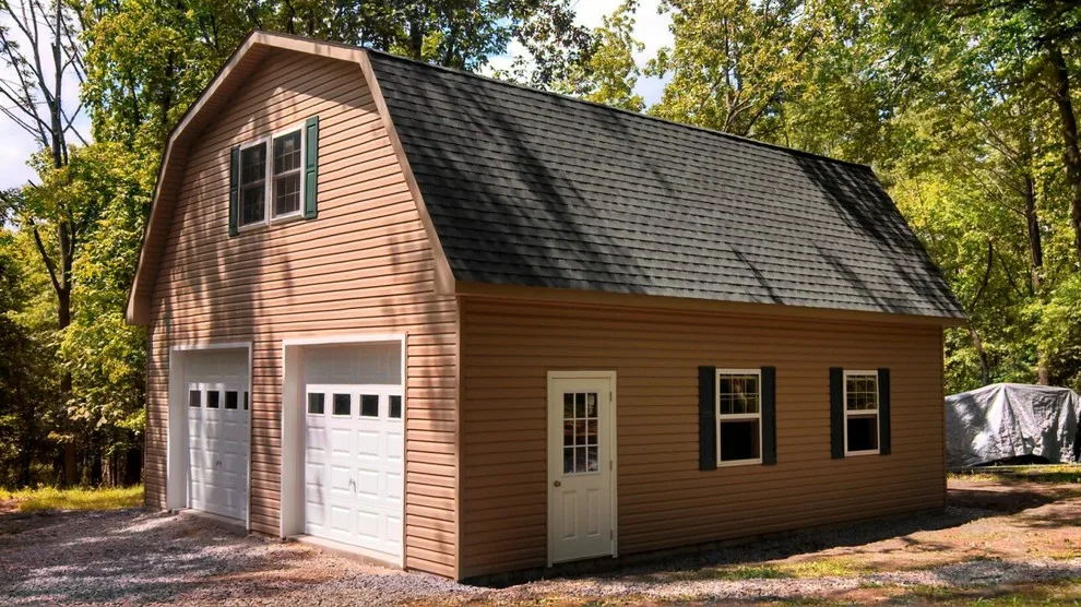 Gambrel Style Garages by Pine Creek Construction - Photo 2