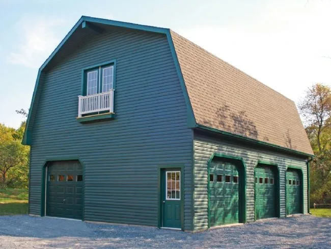 Gambrel Style Garages by Pine Creek Construction - Photo 4