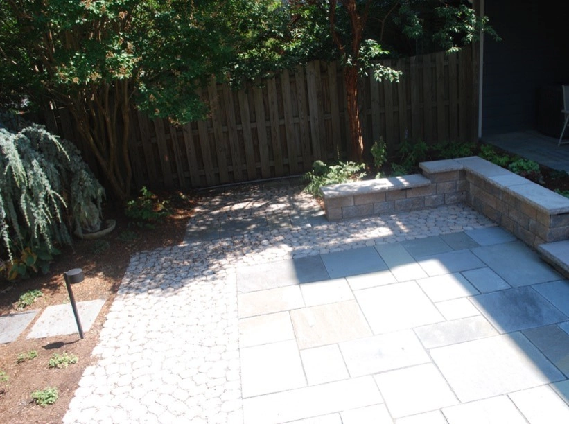 Circle Courtyard Design & Build | McLean Providence by Native Plant Landscape Design Corp - Photo 3