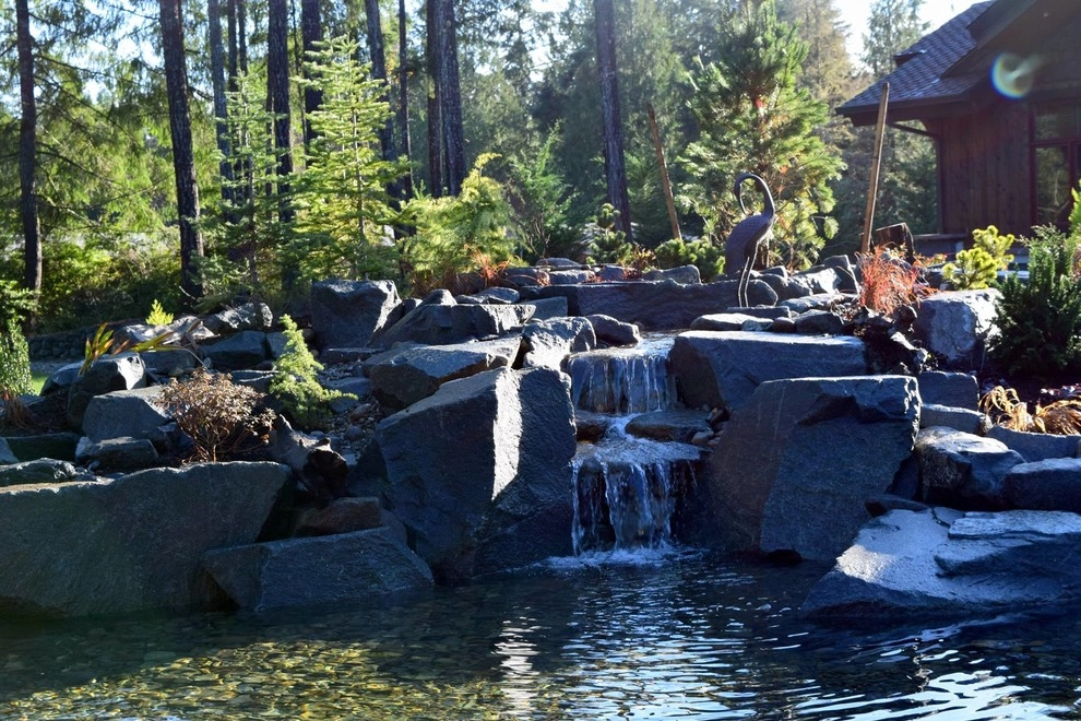 New Pond and Waterfall by Nature Perfect Landscape And Design - Photo 6