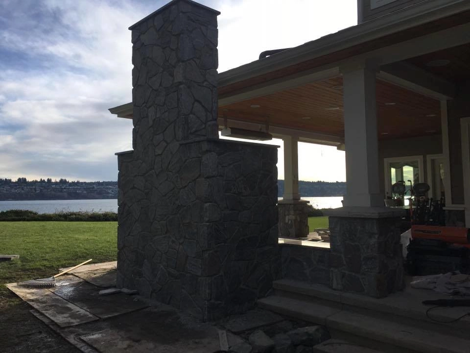 Outdoor Fireplace by Nature Perfect Landscape And Design - Photo 2