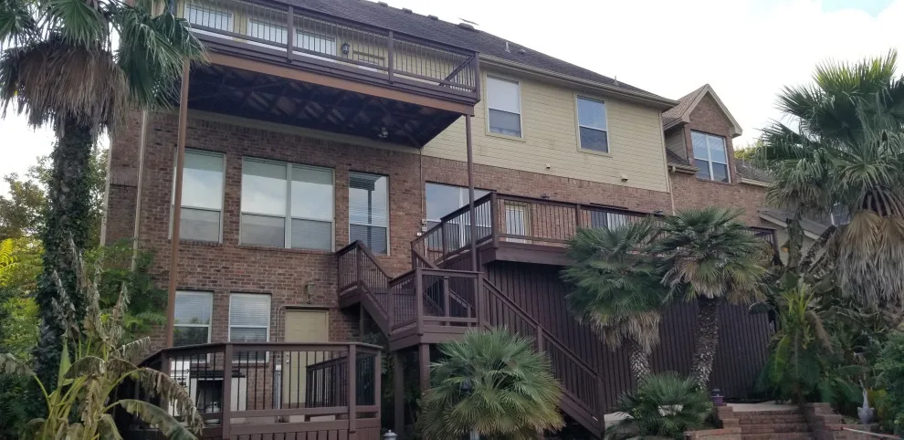 Cedar and Redwood Deck Restoration and Staining by Capitol City Wood Works LLC - Photo 2