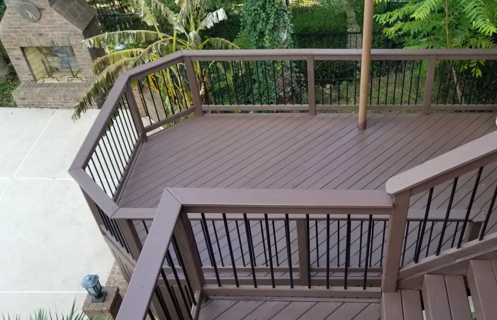 Cedar and Redwood Deck Restoration and Staining by Capitol City Wood Works LLC - Photo 3
