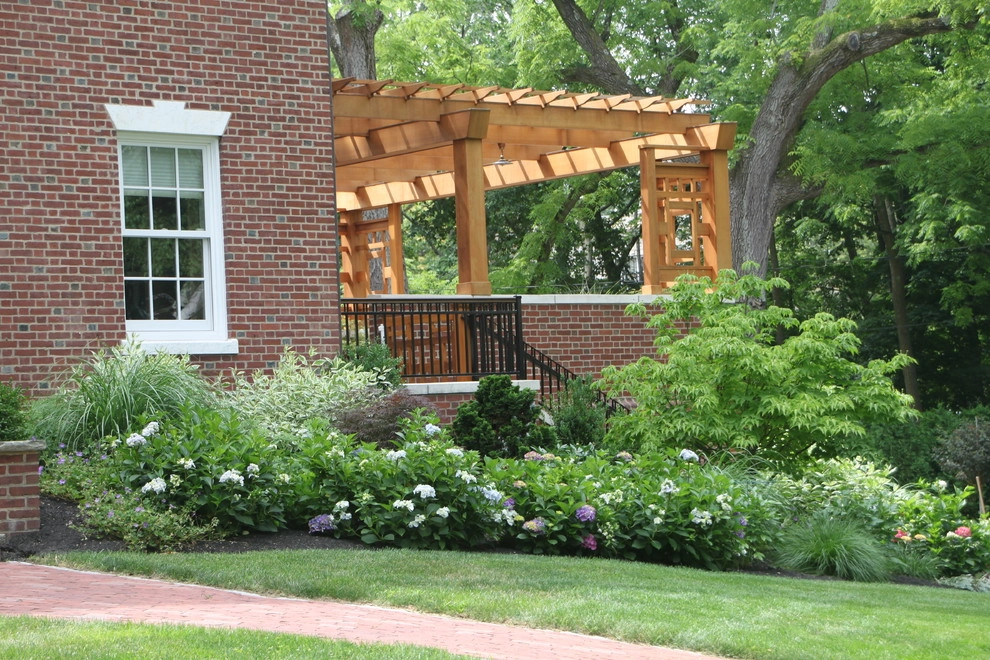 Brookline Pergola & Plantings by Nawada Landscape Design, Inc. - Photo 3
