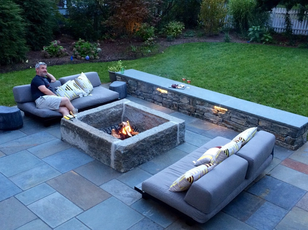Residential Transformation in Dedham, MA by Nawada Landscape Design, Inc. - Photo 2
