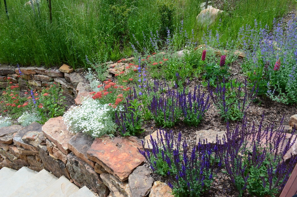Design - Build Mountain Home Landscape in Eagles Nest by Neils Lunceford, Inc. - Photo 11