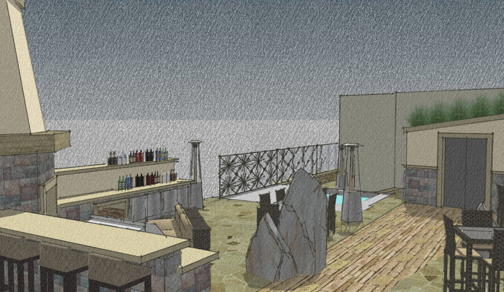 3D Landscape Design for Private Residence in Copper, CO by Neils Lunceford, Inc. - Photo 4