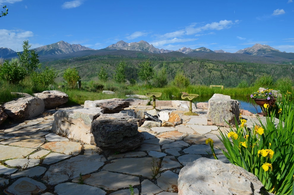 Design - Build Mountain Home Landscape in Summit County, CO by Neils Lunceford, Inc. - Photo 6