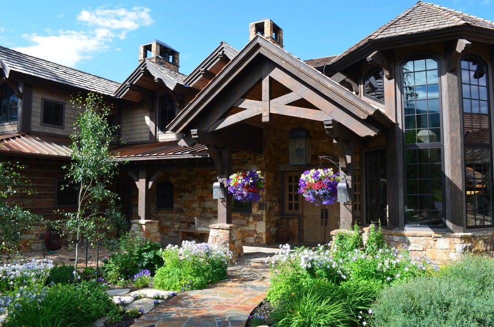 Design - Build Mountain Home Landscape in Summit County, CO by Neils Lunceford, Inc. - Photo 24