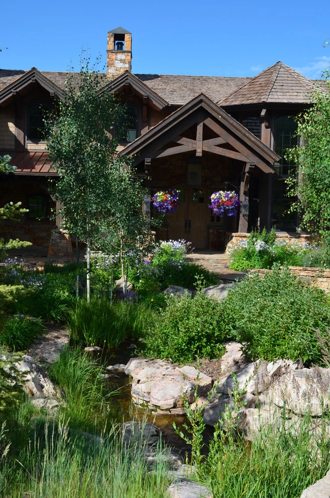 Design - Build Mountain Home Landscape in Summit County, CO by Neils Lunceford, Inc. - Photo 28