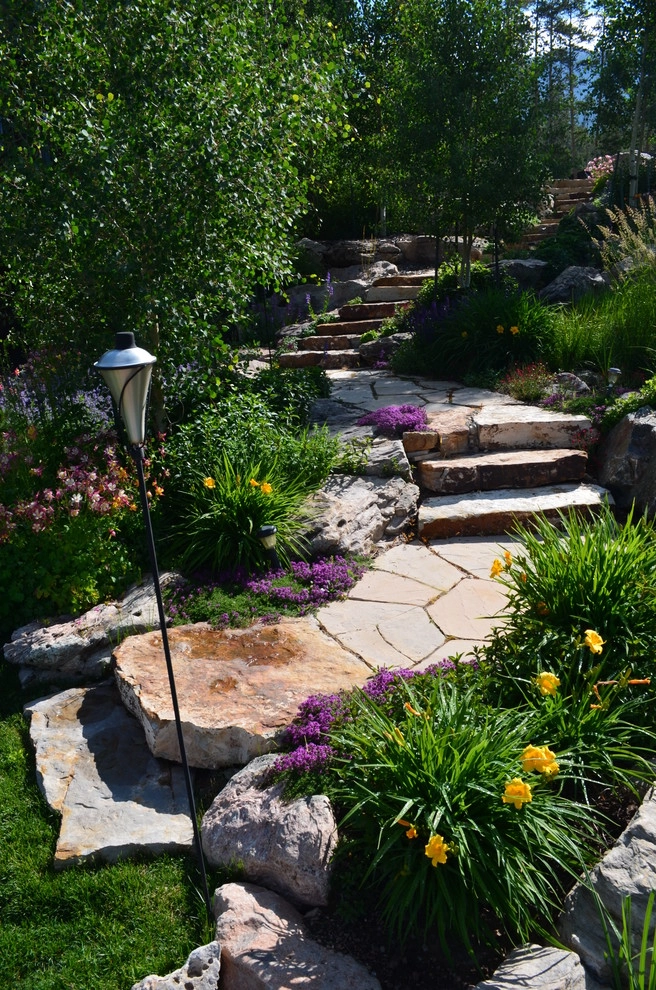 Design - Build Mountain Home Landscape in Summit County, CO by Neils Lunceford, Inc. - Photo 46