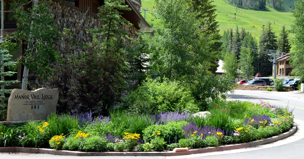 Deisgn - Build Landscape for Manor Vail Lodge in Vail, CO by Neils Lunceford, Inc. - Photo 6