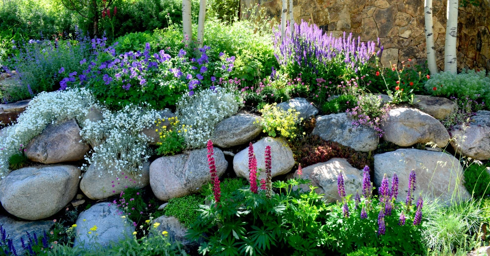 Design - Build Mountain Home Landscape in Vail, CO by Neils Lunceford, Inc. - Photo 5