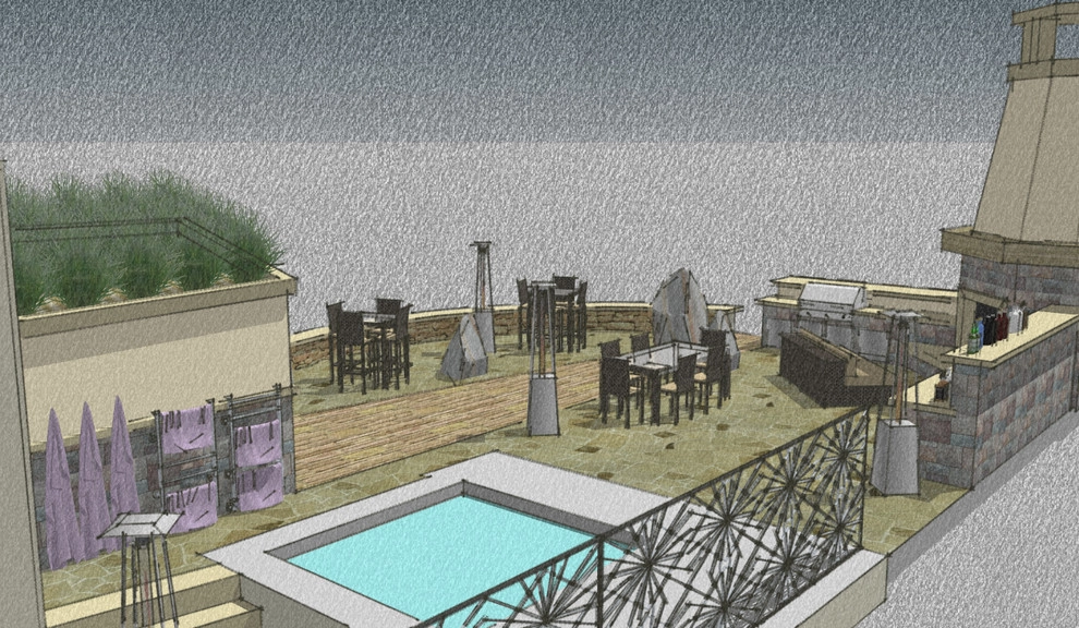 3D Landscape Design for Private Residence in Copper, CO by Neils Lunceford, Inc. - Photo 2