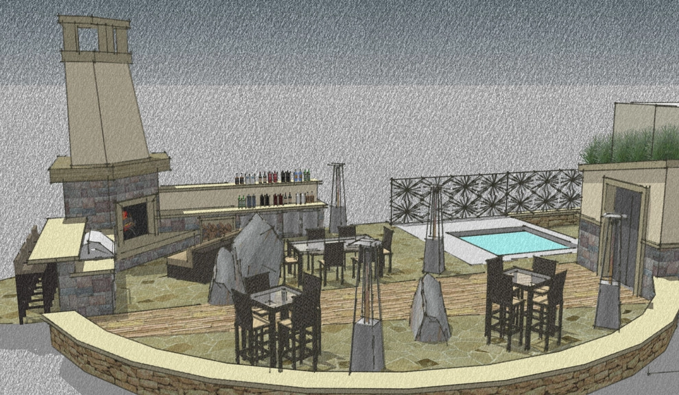 3D Landscape Design for Private Residence in Copper, CO by Neils Lunceford, Inc. - Photo 8