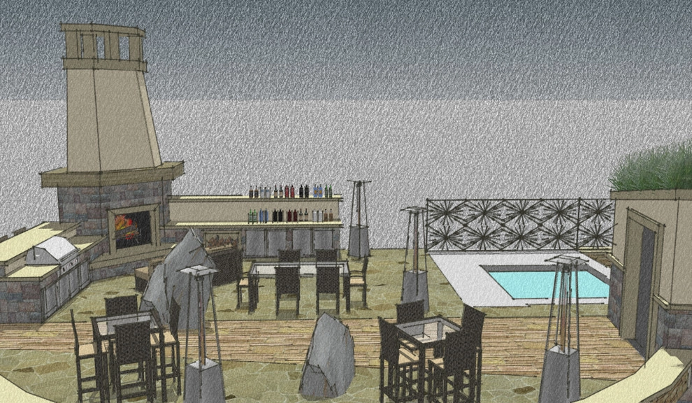3D Landscape Design for Private Residence in Copper, CO by Neils Lunceford, Inc. - Photo 5