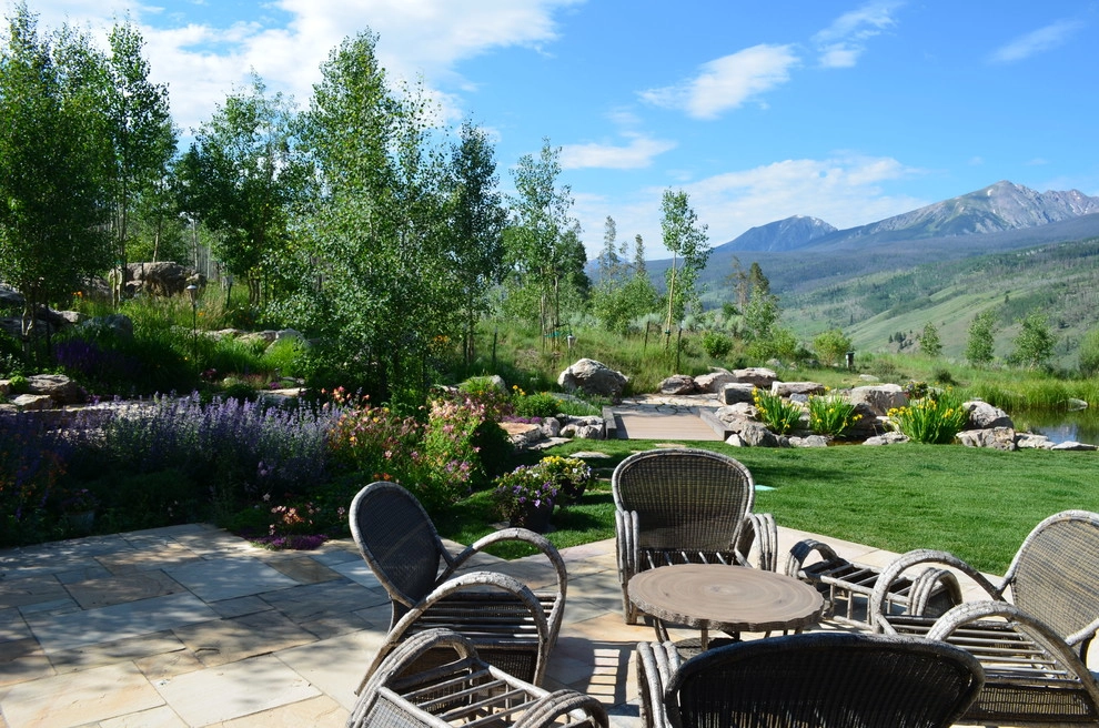 Design - Build Mountain Home Landscape in Summit County, CO by Neils Lunceford, Inc. - Photo 48