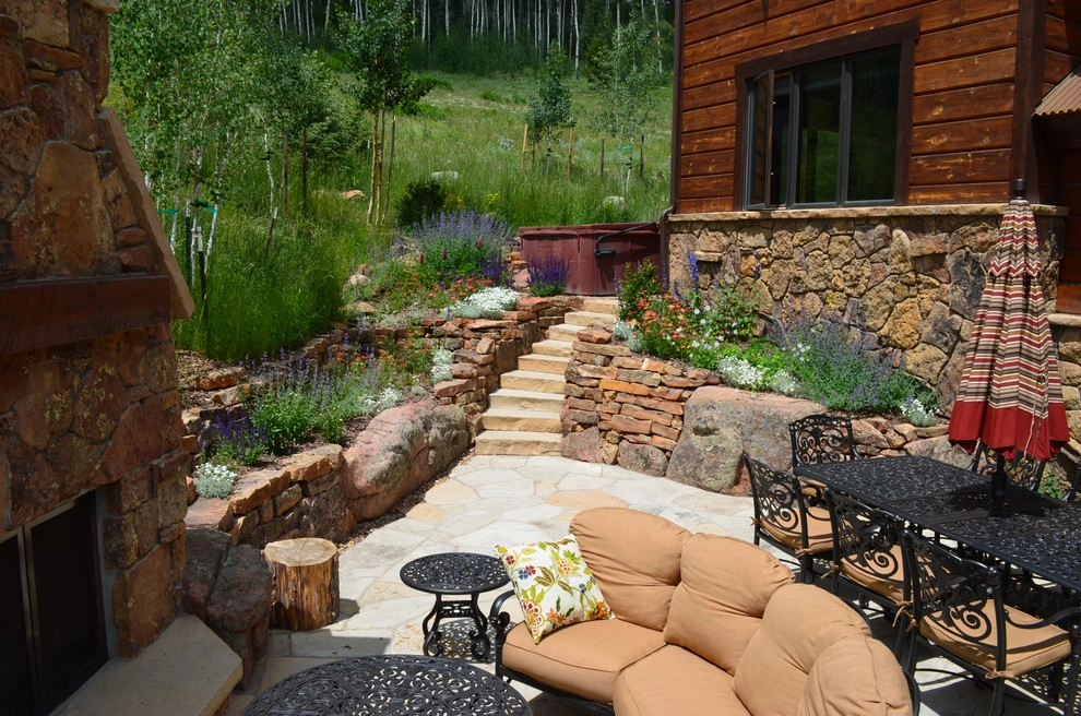 Design - Build Mountain Home Landscape in Eagles Nest by Neils Lunceford, Inc. - Photo 12