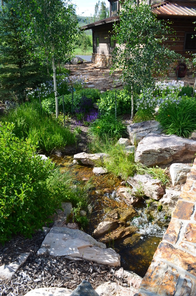 Design - Build Mountain Home Landscape in Summit County, CO by Neils Lunceford, Inc. - Photo 30