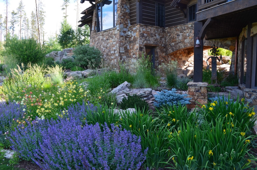 Design - Build Mountain Home Landscape in Summit County, CO by Neils Lunceford, Inc. - Photo 49
