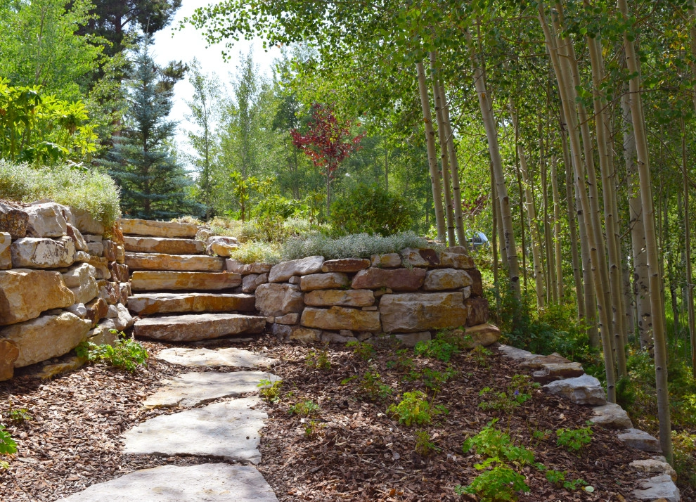 Design - Build Landscaping for Summit County private residence by Neils Lunceford, Inc. - Photo 6