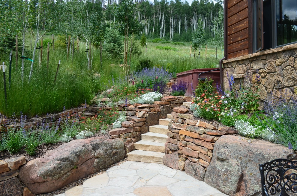 Design - Build Mountain Home Landscape in Eagles Nest by Neils Lunceford, Inc. - Photo 13