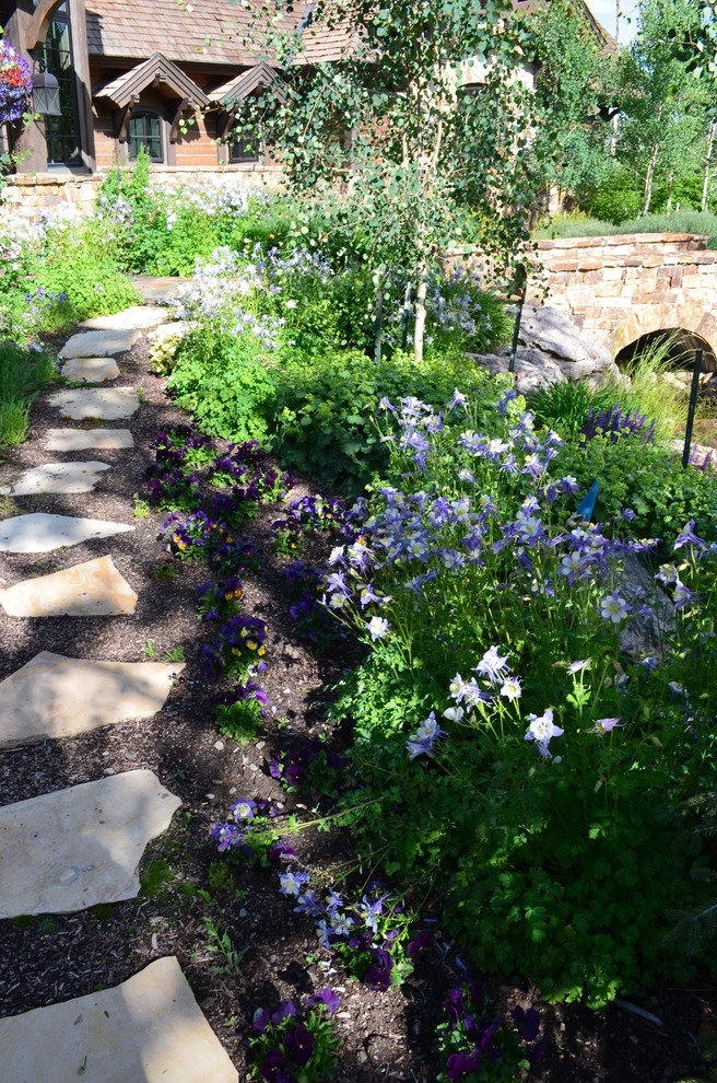Design - Build Mountain Home Landscape in Summit County, CO by Neils Lunceford, Inc. - Photo 12