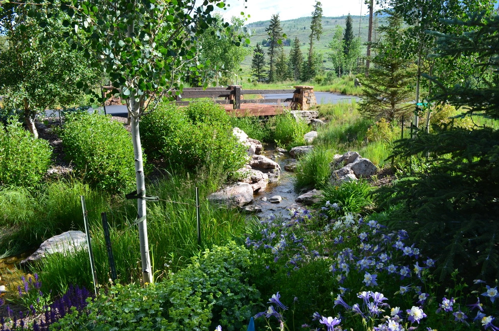 Design - Build Mountain Home Landscape in Summit County, CO by Neils Lunceford, Inc. - Photo 11