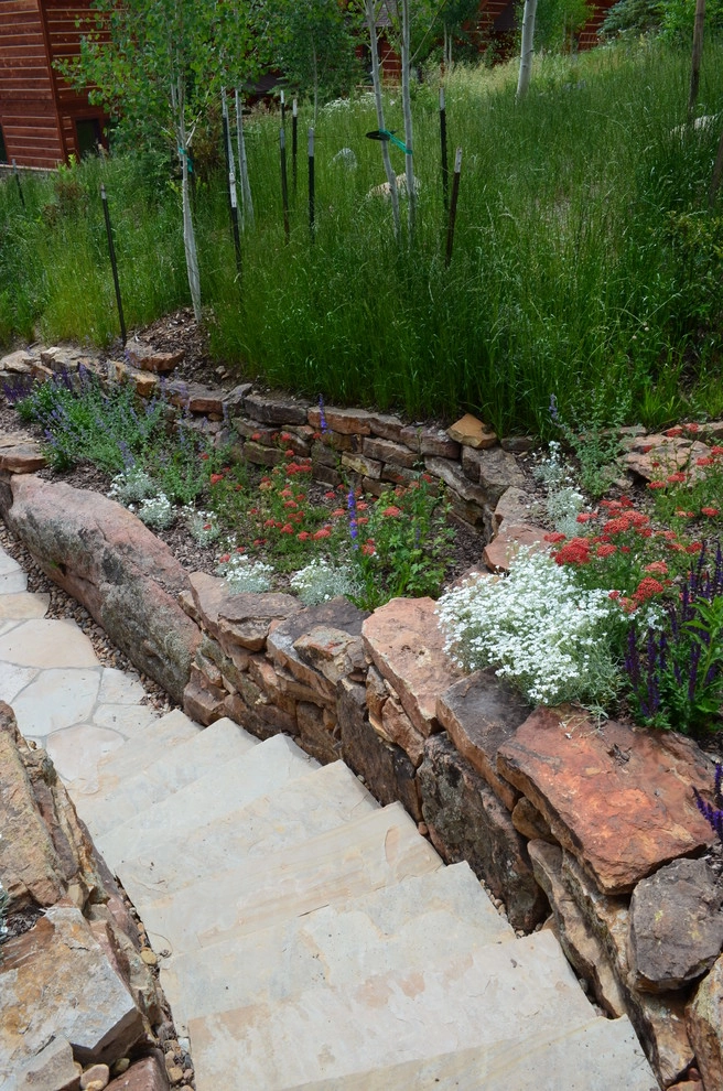Design - Build Mountain Home Landscape in Eagles Nest by Neils Lunceford, Inc. - Photo 8