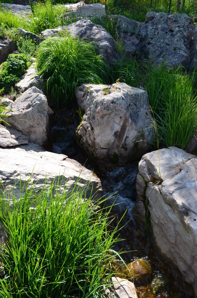 Design - Build Mountain Home Landscape in Summit County, CO by Neils Lunceford, Inc. - Photo 8