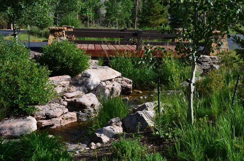 Design - Build Mountain Home Landscape in Summit County, CO by Neils Lunceford, Inc. - Photo 20