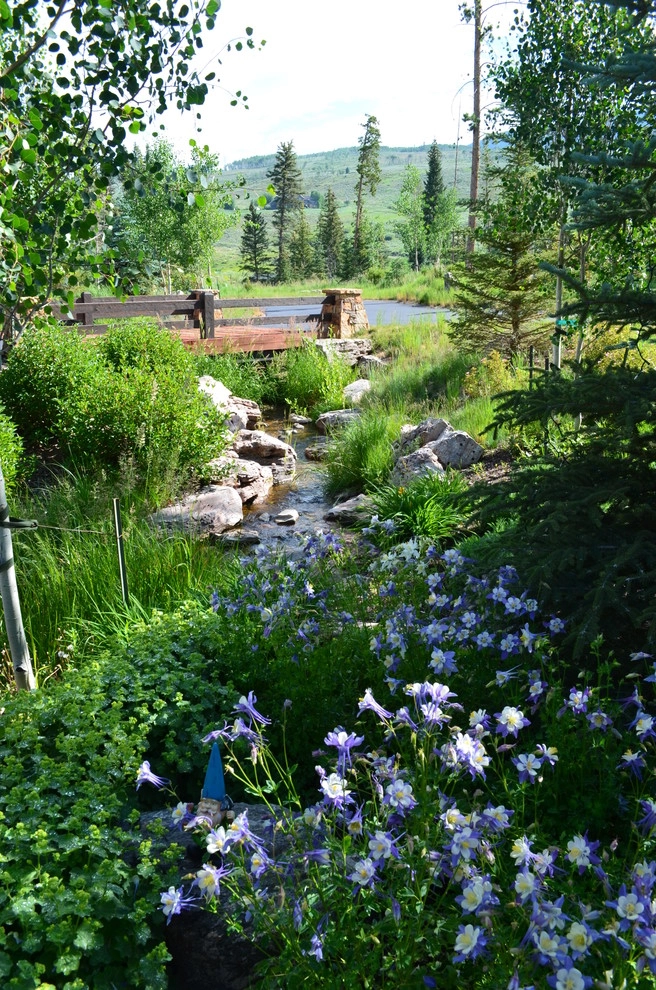Design - Build Mountain Home Landscape in Summit County, CO by Neils Lunceford, Inc. - Photo 29