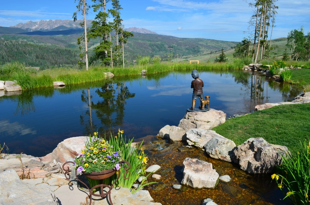 Design - Build Mountain Home Landscape in Summit County, CO by Neils Lunceford, Inc. - Photo 7