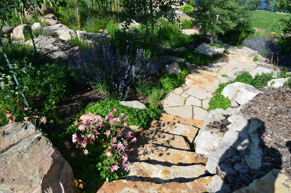 Design - Build Mountain Home Landscape in Summit County, CO by Neils Lunceford, Inc. - Photo 44