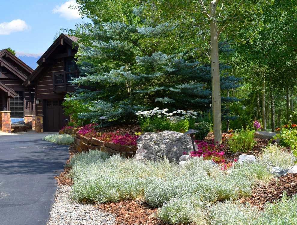 Design - Build Landscaping for Summit County private residence by Neils Lunceford, Inc. - Photo 7