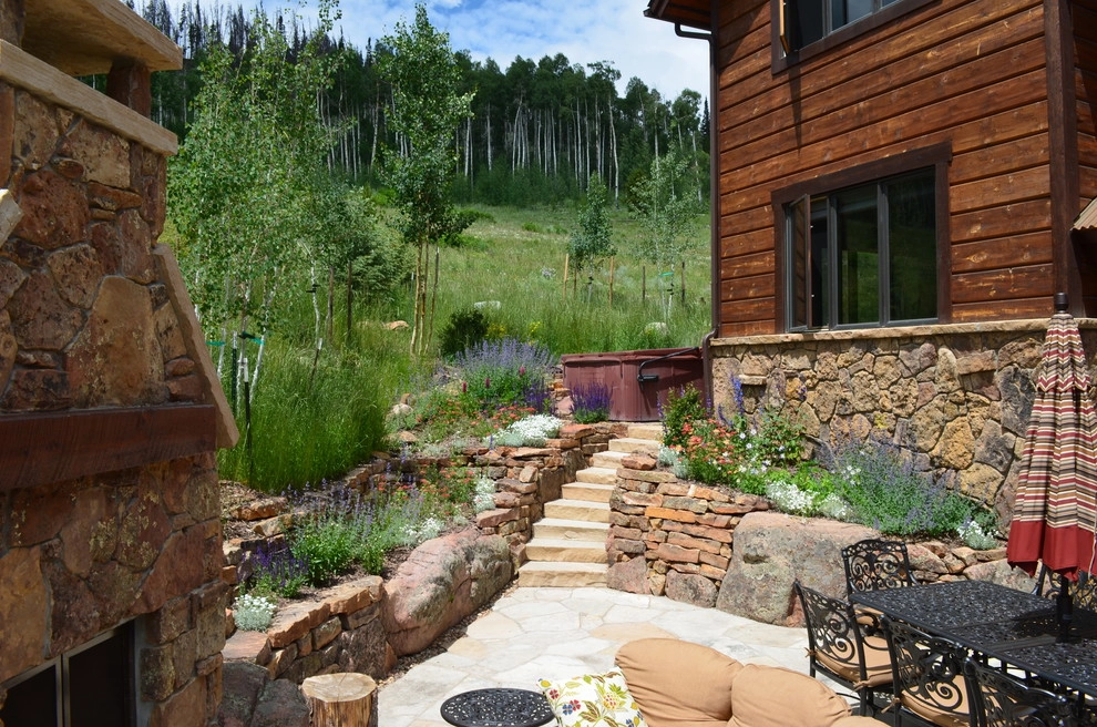 Design - Build Mountain Home Landscape in Eagles Nest by Neils Lunceford, Inc. - Photo 3