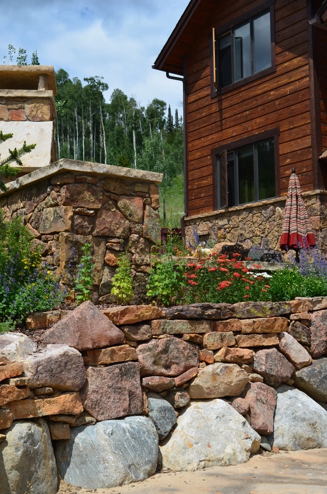 Design - Build Mountain Home Landscape in Eagles Nest by Neils Lunceford, Inc. - Photo 7