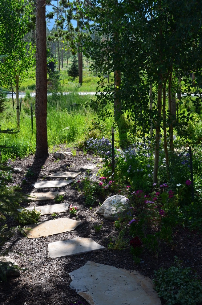 Design - Build Mountain Home Landscape in Summit County, CO by Neils Lunceford, Inc. - Photo 21