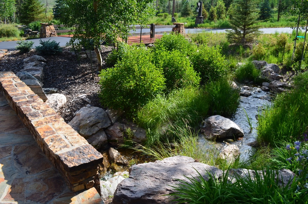 Design - Build Mountain Home Landscape in Summit County, CO by Neils Lunceford, Inc. - Photo 22